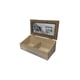 thumbnail image 1 of Caja De Té Mediana De Madera 2 Espacios Inclinada, 1 of 2