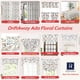 thumbnail image 5 of Cortinas DriftAway Ada con estampado floral con aislamiento térmico 132 x 259 cm, 5 of 9