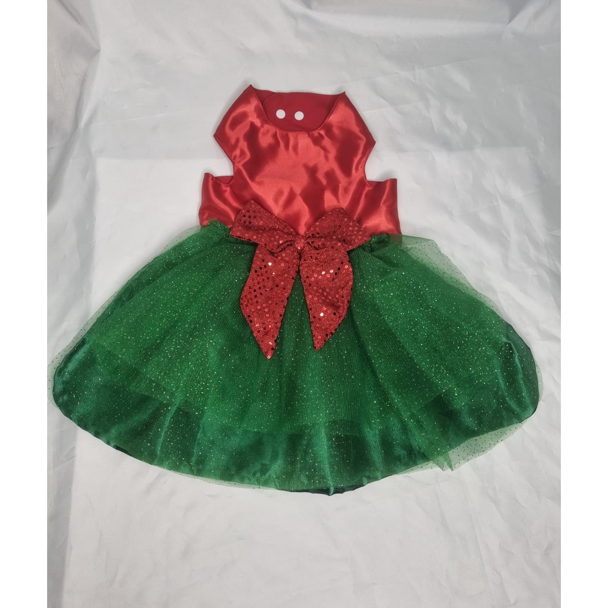 Vestido mascota navidad talla XL