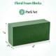 thumbnail image 2 of Bloques de espuma floral Noe & Malu 23x10x8 cm Pack de 2 (Verde), 2 of 6