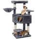 thumbnail image 1 of Árbol para gatos Yaheetech de 116 cm con condominios, rascadores y percha, 1 of 3