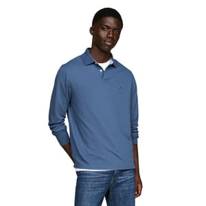 Polo Tommy Hilfiger De Manga Larga De Corte Regular Para Hombre