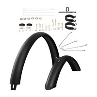 Magideal - Guardabarros De Bicicleta De Carretera Guardabarros De Bicicleta De Montaña Impermeable Reemplaza El Juego De Guardabarros De Rueda Protector De Neumá Para Bicicletas De 26 Pulgadas