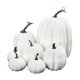 thumbnail image 2 of 7x Calabazas Artificiales A Granel Cosecha Falsa Para Centro De Mesa De Boda De Oto?o Blanco, 2 of 5