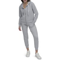 Chaqueta Dkny Performance Grey Pearl Heather Para Mujer, Talla L
