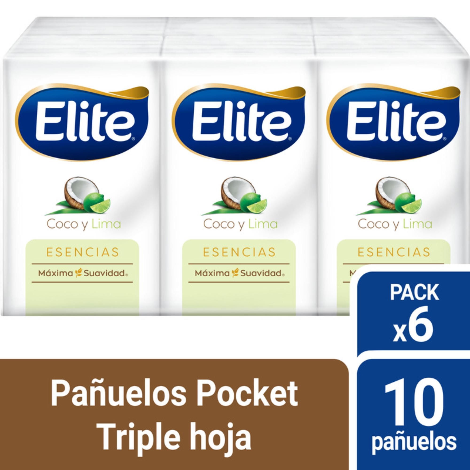 Pañuelos Triple Hoja Normal Aromas 6 Paquetes De 10 Pañuelos 6 UN Elite