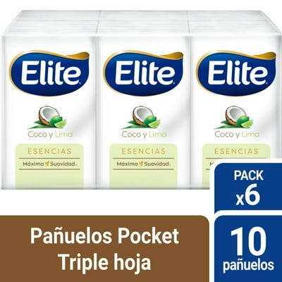 Pañuelos Triple Hoja Normal Aromas 6 Paquetes De 10 Pañuelos 6 Un Elite