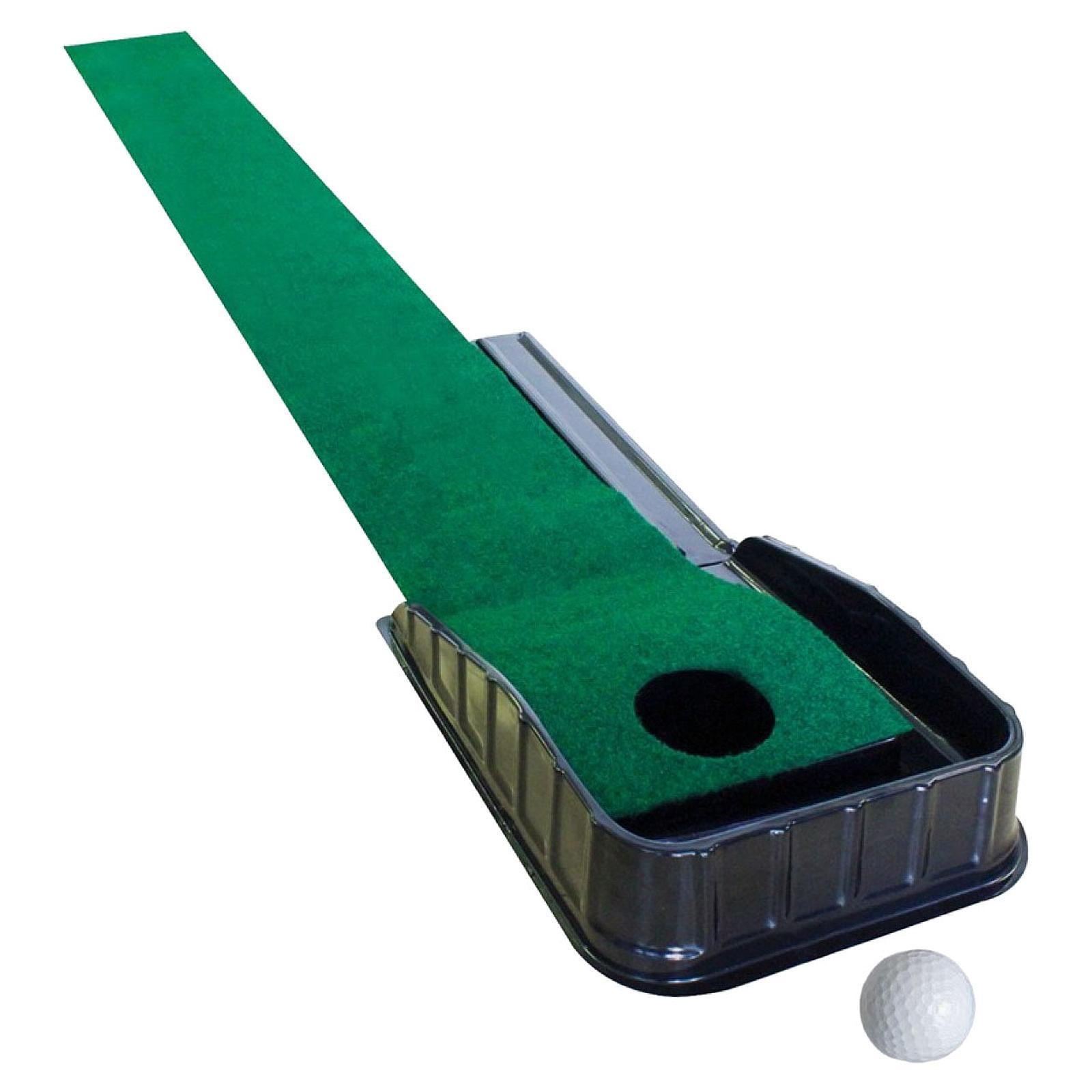 Magideal - Equipo De Práctica De Alfombra De Putting Green De Golf, Manta De Entrenamiento Mate Fácil De Limpiar De 85x9 Pulgadas Y 7 Pies Para Juego De Golf De