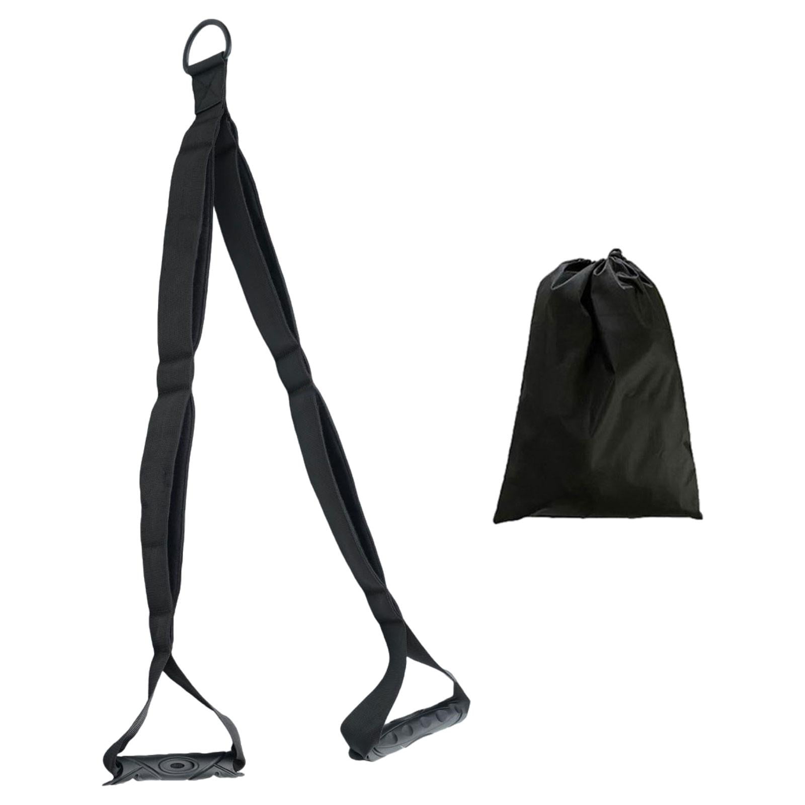 Magideal - Accesorio Para Máquina De Cable De Cuerda Para Tríceps, Cuerda De Tracción Para Bíceps Para Flexiones, Abdominales, Jalones Frontales, Correa De Yoga, Con Bolsa De Almacenamiento