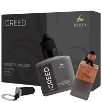 Set De Regalo De Ambientador Para Auto Perfa Greed Con Recarga De 38 Ml