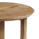 thumbnail image 3 of Mesa lateral TUP THE URBAN PORT Nina de madera redonda de 18.5 pulgadas, color café, 3 of 9