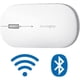 thumbnail image 2 of Mouse Inalambrico Dual Mode Usb+bt Slimblade 2.0 Blanco Kens, 2 of 3