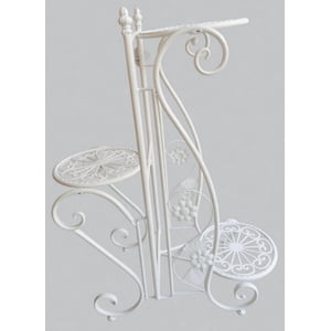 Genérico - Porta Maceta Soporte Vertical Decorativo 3 Niveles Jhn