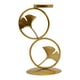 thumbnail image 2 of Portavelas Candelero Candelabro Centros De Mesa Adorno Dorado L, 2 of 5