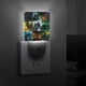 thumbnail image 4 of Titanes del Pacífico Luz nocturna LED con sensor de anochecer a amanecer para dormitorio, baño, pasillo, escaleras - Lámpara LED nocturna de enchufe, 0.5W - 1 pieza, 4 of 6