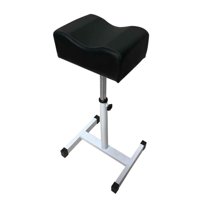 Ioensy - Reposapiés De Manicura Y Pedicura Ajustable De 19,29'' A 27,17'' Para Spa Doméstico Negro