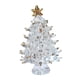 thumbnail image 3 of Pequeño árbol De Navidad De Cristal Estatuilla Manualidades Oficina Sala De Estar Vacaciones Transparente, 3 of 3