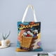 thumbnail image 2 of DuckTales Bolso de tela con estampado de lienzo para mujer, bolsa de compras reutilizable y estética, con cremallera interior, regalo para mujer, 35 × 40 cm., 2 of 6