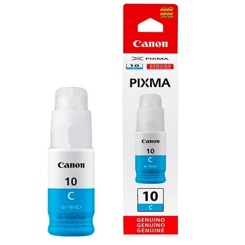 Canon - Botella De Tinta Modelo Gi-10 Color Cyan