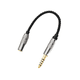 thumbnail image 1 of Cable Adaptador De Audio Equilibrado De 4 4 Mm A Estéreo De 3 5 Mm Negro, 1 of 5
