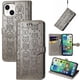 thumbnail image 2 of Funda Cartera FOXDOCK para iPhone 14 , Flip PU con Relieve de Gatos y Perros, Tarjetero y Soporte, 2 of 6