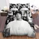 thumbnail image 1 of Eminem The Real Slim Shady Black White Images Collage Quilt Duvet Cover Set3-Piece Bedding Set, 1 of 5