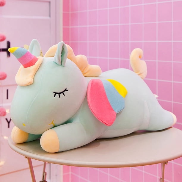 11.8inch Soft Unicorn Plush Toy, Baby Kids Appease Sleeping Pillow Doll, Animal Stuffed Plush Toy, Birthday Gifts For Girls Children