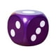 thumbnail image 3 of Dados De Espuma EVA STEM Aprendizaje De Matemáticas Ense?anza D6 Para El Aula Ni?os Bolsa Rellenos Violeta, 3 of 5
