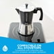 thumbnail image 3 of Cafetera de café espresso GROSCHE Milano para moka, 9 tazas, negra, 3 of 8