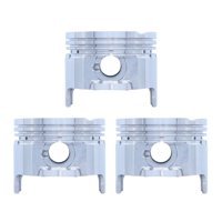 Repuestos Del Sol - Juego Pistones 0.50 Chevrolet Spark 0.8 2004 2007