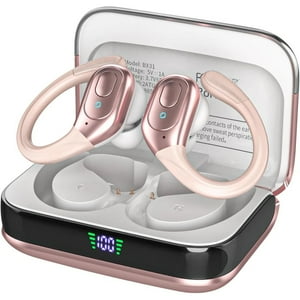 Aaronmei Auriculares Bluetooth Inalámbricos Oro Rosa