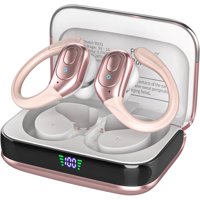 Aaronmei Auriculares Bluetooth Inalámbricos Oro Rosa