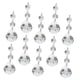 thumbnail image 3 of 10 Piezas De Bolas De Cristal Ara?a Prismas Colgantes Hebras De Cristal De Lágrima, 3 of 5
