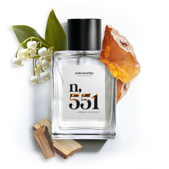 Perfume Noteworthy n,551 Amber Sunset Eau de Parfum, 100 ml