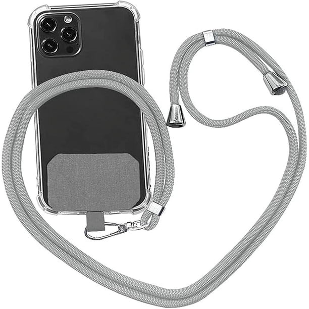 Cordón para teléfono, correa para el cuello y correa para la muñeca, llavero universal para funda de teléfono, compatible con todos los teléfonos inteligentes.