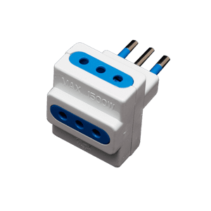 Metalfer Spa - Enchufe Adaptador Triple