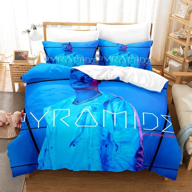 M. Pokora Bedding Set Bed Set Aldult Kid Bedroom Duvetcover Sets bed sheet set