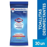 Toallitas Desinfectantes Expert Fresco Flowpack 30 Un Clorox