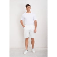 Likeshop - Short Cargo Bermuda Hombre Tipo Lino Temporada Primavera Verano 7145