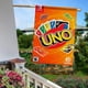thumbnail image 5 of UNO -bandera de jardín temática. Regalo perfecto para fans, amigos y familiares, ideal para actividades al aire libre y decoración de fiestas.28CM*45CM, 5 of 5