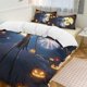 thumbnail image 1 of Light Pumpkin The Nightmare Before Christmas Comforter Set Soft 3 Pcs Twin Bedding Sets Thicken for All Season, 1 of 5