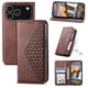 thumbnail image 2 of Funda Flip FOXDOCK para iPhone 17 Pro , Estilo Billetera con Diseño Rombo, Correa de Mano y Soporte, Uso Diario, 2 of 6
