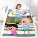 thumbnail image 5 of La Pequeña Lola visita la ciudad anti-pilling, suave, ligera, esponjosa y acogedora de lujo para hogar y cocina – Perfecta para niños y adultos,50X70cm, 5 of 6