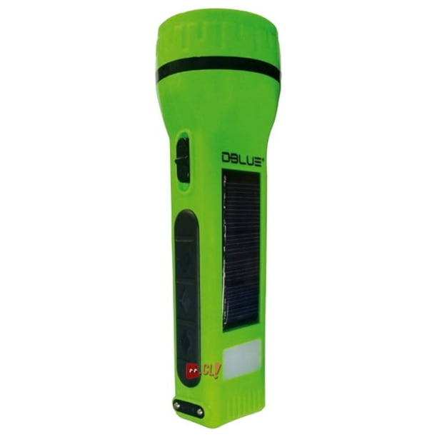 Linterna Led Solar Carga Directa Y Solar - Ps