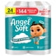 thumbnail image 1 of Papel higiénico Angel Soft 24 Super Mega Rollos = 144 Regular, 1 of 8