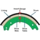 thumbnail image 3 of Calibrador de Frenos Pocket Tech 32Nds de Brake Tech Tools, 3 of 5