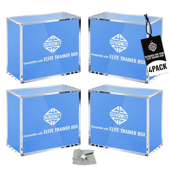 Caja de almacenamiento SUVQWJT 4 unidades con protección UV de acrílico