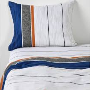 Genérico - Sabanas Cannon King 144 Hilos Diseño Blue Smit