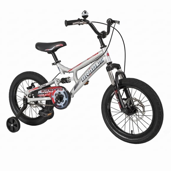 Mtb Aro 16 Wolfy 1600fs Gris
