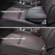 thumbnail image 4 of Almohada de soporte lumbar Aerovia de espuma viscoelástica negra, 4 of 9